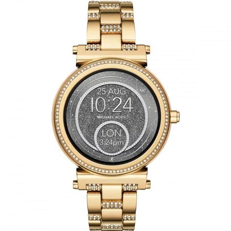 michael kors 85 access sofie touchscreen smartwatch|Michael Kors Access Sofie review: Stunning smartwatch with .